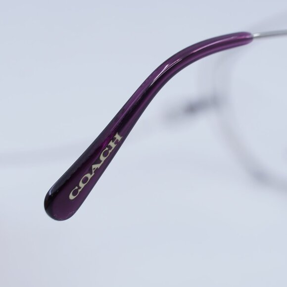 🕶️ New Coach HC5095 9001 Eyeglasses - Silver Frame 54mm - Picture 8 of 11
